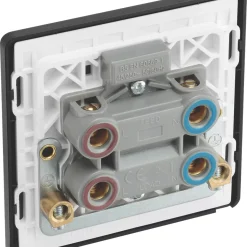 British General Evolve 45A 1-Gang 2-Pole Cooker Switch Grey With LED With Black Inserts 13 British General Evolve 45A 1-Gang 2-Pole Cooker Switch Grey With LED With Black Inserts -British General Shop 458PY A4