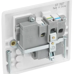 British General 800 Series 13A 1-Gang SP Switched Power Socket White With LED 8 British General 800 Series 13A 1-Gang SP Switched Power Socket White With LED -British General Shop 460XF A2