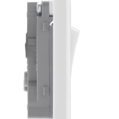 British General 800 Series 10AX 1-Gang 2-Way Light Switch White -British General Shop 461HV A2