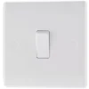 British General 800 Series 10AX 1-Gang 2-Way Light Switch White -British General Shop 461HV P