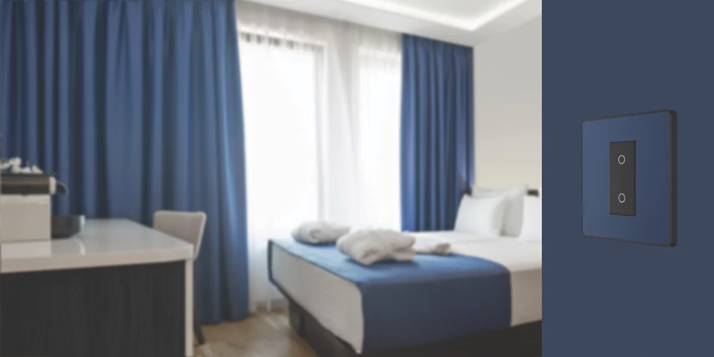 British General Evolve 1-Gang 2-Way LED Single Secondary Trailing Edge Touch Dimmer Switch Blue With Black Inserts 9 British General Evolve 1-Gang 2-Way LED Single Secondary Trailing Edge Touch Dimmer Switch Blue With Black Inserts - Image 7