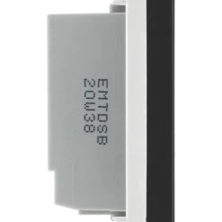 British General Evolve 1-Gang 2-Way LED Single Secondary Trailing Edge Touch Dimmer Switch Satin Brass With Black Inserts -British General Shop 466PY A5