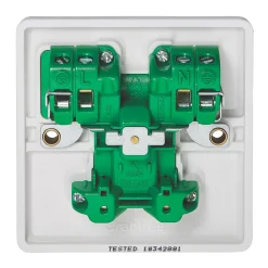 Crabtree Instinct 13A 1-Gang SP Switched Socket White -British General Shop 469HV A2