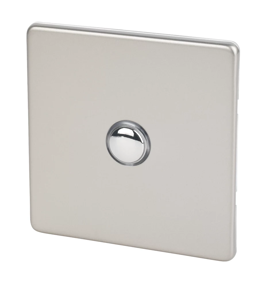 Varilight 6AX 1-Gang 2-Way Light Switch Satin Chrome 3 Varilight 6AX 1-Gang 2-Way Light Switch Satin Chrome