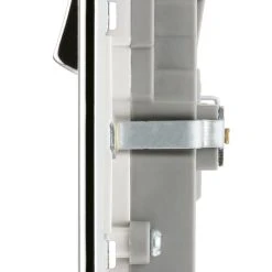 LAP 13A 2-Gang DP Switched Socket + 4.2A 2-Outlet Type A & C USB Charger Polished Chrome With White Inserts -British General Shop 474KJ A2