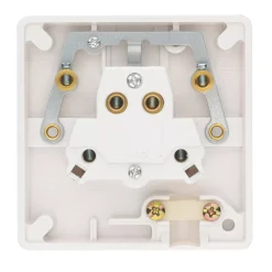 Crabtree Capital 20A 1-Gang DP Fridge Freezer Switch White -British General Shop 4757J A3