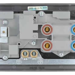 British General Nexus Metal 45A 2-Gang DP Cooker Switch & 13A DP Switched Socket Matt Black With LED With Black Inserts 14 British General Nexus Metal 45A 2-Gang DP Cooker Switch & 13A DP Switched Socket Matt Black With LED With Black Inserts -British General Shop 47756 A5