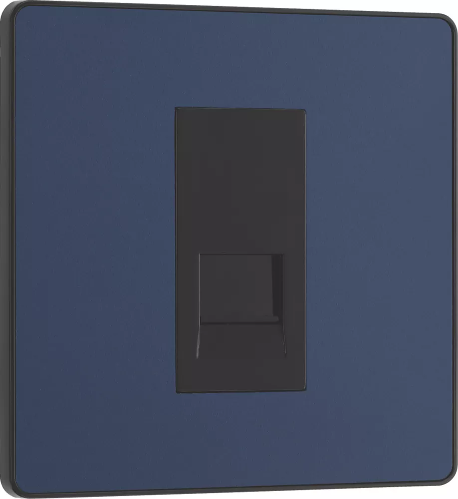 British General Evolve Slave Telephone Socket Blue With Black Inserts 4 British General Evolve Slave Telephone Socket Blue With Black Inserts - Image 2