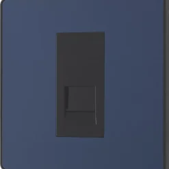 British General Evolve Slave Telephone Socket Blue With Black Inserts 12 British General Evolve Slave Telephone Socket Blue With Black Inserts -British General Shop 481RF A3