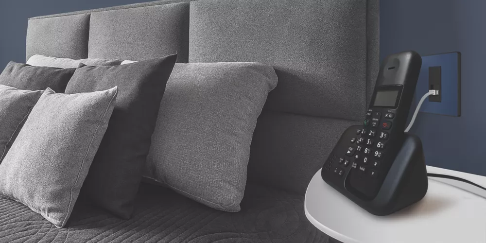 British General Evolve Slave Telephone Socket Blue With Black Inserts 9 British General Evolve Slave Telephone Socket Blue With Black Inserts - Image 7