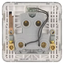 Schneider Electric Lisse Deco 50A 1-Gang DP Cooker Switch Polished Chrome With LED With White Inserts 9 Schneider Electric Lisse Deco 50A 1-Gang DP Cooker Switch Polished Chrome With LED With White Inserts -British General Shop 483FF A3