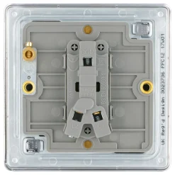 LAP 20A 16AX 1-Gang 2-Way Light Switch Polished Chrome -British General Shop 485KJ A3