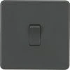 Knightsbridge SF2000AT 10AX 1-Gang 2-Way Light Switch Anthracite 1 Knightsbridge SF2000AT 10AX 1-Gang 2-Way Light Switch Anthracite -British General Shop 493TY P