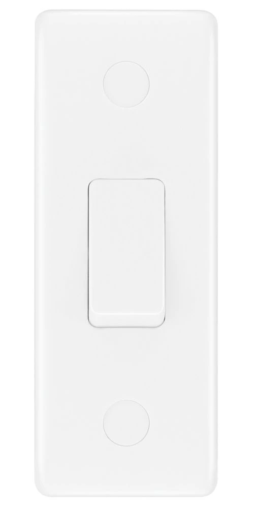 British General 800 Series 20A 16AX 1-Gang 2-Way Light Switch White 4 British General 800 Series 20A 16AX 1-Gang 2-Way Light Switch White - Image 2