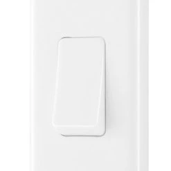 British General 800 Series 20A 16AX 1-Gang 2-Way Light Switch White