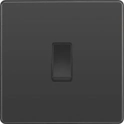 British General Evolve 20 A 16AX 1-Gang 2-Way Light Switch Black With Black Inserts 11 British General Evolve 20 A 16AX 1-Gang 2-Way Light Switch Black With Black Inserts -British General Shop 495PY A2