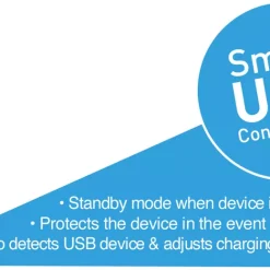 LAP 13A 2-Gang SP Switched Socket + 3.1A 2-Outlet Type A USB Charger Brushed Stainless Steel With Black Inserts 13 LAP 13A 2-Gang SP Switched Socket + 3.1A 2-Outlet Type A USB Charger Brushed Stainless Steel With Black Inserts -British General Shop 4962P A5