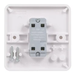 Schneider Electric Lisse 10AX 1-Gang Intermediate Switch White -British General Shop 5032J A3