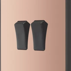 British General Evolve 20 A 16AX 2-Gang 2-Way Light Switch Copper With Black Inserts