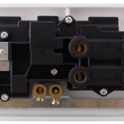 British General 900 Series 45A 2-Gang DP Cooker Switch & 13A DP Switched Socket White With Neon -British General Shop 52668 A2