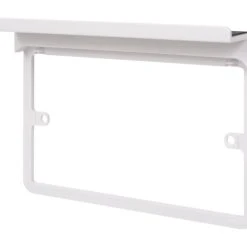 Schneider Electric Lisse 2-Gang Frame Surround Shelf White
