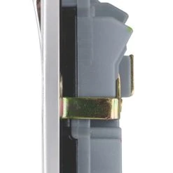 Schneider Electric Ultimate Low Profile 13A 2-Gang SP Switched Plug Socket Polished Chrome With Black Inserts -British General Shop 5387J A2