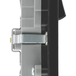 British General Evolve 13A 2-Gang SP Switched Double Socket With WiFi Extender + 2.1A 1-Outlet Type A USB Charger Grey With Black Inserts -British General Shop 547RF A5