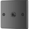 LAP 10AX 1-Gang 2-Way Toggle Switch Black Nickel -British General Shop 54918 P