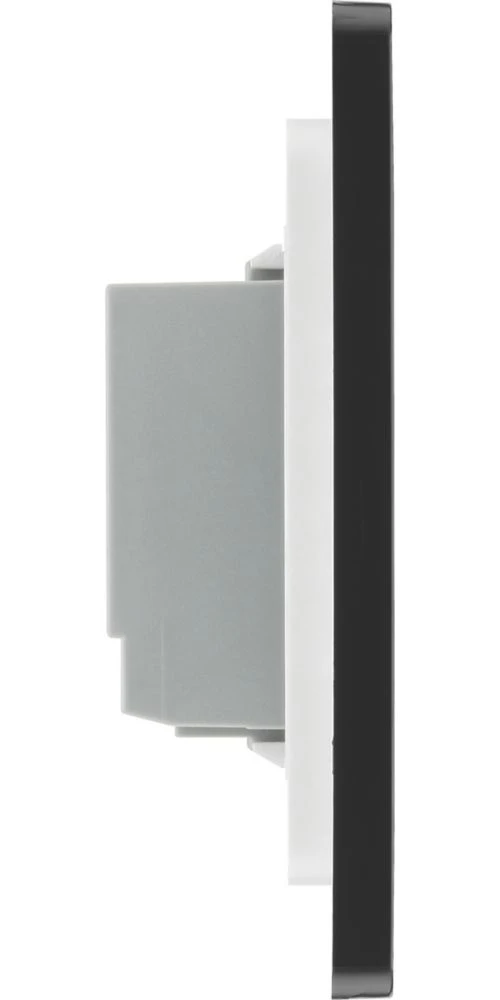 British General Evolve 1-Gang 2-Way LED Single Master Trailing Edge Touch Dimmer Switch Satin Brass With Black Inserts 8 British General Evolve 1-Gang 2-Way LED Single Master Trailing Edge Touch Dimmer Switch Satin Brass With Black Inserts - Image 6