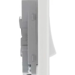British General 800 Series 10AX 2-Gang 2-Way Light Switch White -British General Shop 553HV A2