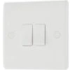 British General 800 Series 10AX 2-Gang 2-Way Light Switch White 1 British General 800 Series 10AX 2-Gang 2-Way Light Switch White -British General Shop 553HV P