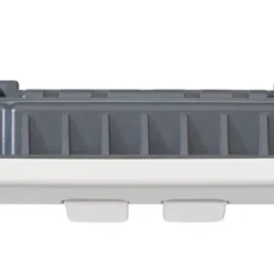 MK Logic Plus 13A 2-Gang DP Switched Socket + 2A 2-Outlet Type A USB Charger White -British General Shop 5541X A3