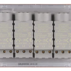 Schneider Electric Lisse Deco 4-Gang 2-Way Dimmer Switch Copper -British General Shop 554HX A3