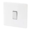 Varilight 10AX 1-Gang Intermediate Switch Ice White -British General Shop 56045 P