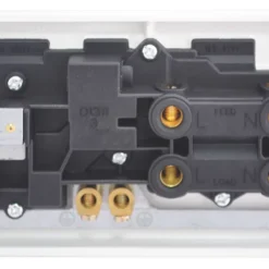 British General 900 Series 45A 2-Gang DP Cooker Switch & 13A DP Switched Socket White -British General Shop 56392 A3