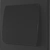 British General Evolve 20 A 16AX 2-Gang 2-Way Wide Rocker Light Switch Matt Black With Black Inserts -British General Shop 566PY P