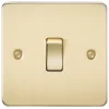 Knightsbridge FP1200BB 10AX 1-Gang Intermediate Switch Brushed Brass 2 Knightsbridge FP1200BB 10AX 1-Gang Intermediate Switch Brushed Brass -British General Shop 566TY P