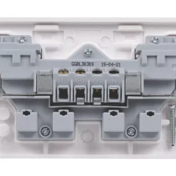 Schneider Electric Lisse 13A 2-Gang DP Switched Plug Socket White 9 Schneider Electric Lisse 13A 2-Gang DP Switched Plug Socket White -British General Shop 5681J A3