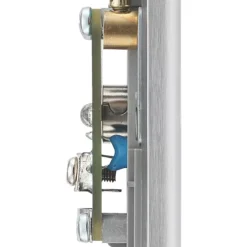 British General NEXUS METAL 2-Gang Duplex TV Socket Brushed Steel -British General Shop 571XF A3