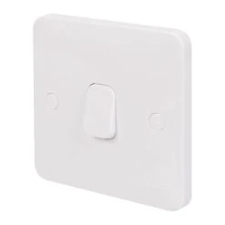 Schneider Electric Lisse 10AX 1-Gang 2-Way Retractive Switch White