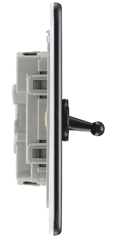 LAP 20A 16AX 2-Gang 2-Way Toggle Switch Slate Grey 5 LAP 20A 16AX 2-Gang 2-Way Toggle Switch Slate Grey - Image 3