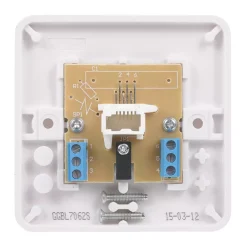 Schneider Electric Lisse Slave Telephone Socket White 9 Schneider Electric Lisse Slave Telephone Socket White -British General Shop 5754J A3