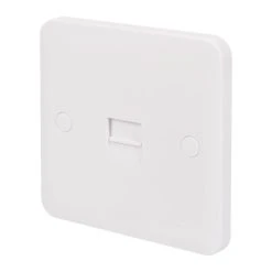 Schneider Electric Lisse Slave Telephone Socket White