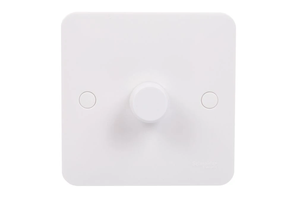 Schneider Electric Lisse 1-Gang 2-Way Dimmer Switch White 4 Schneider Electric Lisse 1-Gang 2-Way Dimmer Switch White - Image 2