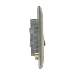 British General Nexus Metal 10AX 3-Gang 2-Way Light Switch Antique Brass -British General Shop 57897 A4