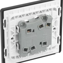 British General Evolve 20 A 16AX 2-Gang 2-Way Wide Rocker Light Switch Satin Brass With Black Inserts 13 British General Evolve 20 A 16AX 2-Gang 2-Way Wide Rocker Light Switch Satin Brass With Black Inserts -British General Shop 578PY A4