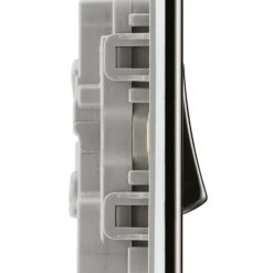 LAP 20A 16AX 3-Gang 2-Way Light Switch Black Nickel -British General Shop 586KJ A2
