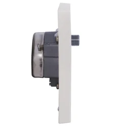 British General 900 Series 1-Gang Triplex Multimedia Socket White -British General Shop 58721 A3