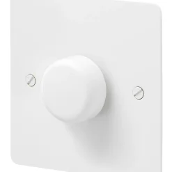 MK Edge 1-Gang 2-Way Dimmer Switch White