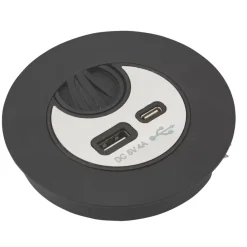 Knightsbridge SK0012 4.0A 2-Outlet Type A & C Desktop USB Charger Brushed Chrome 6 Knightsbridge SK0012 4.0A 2-Outlet Type A & C Desktop USB Charger Brushed Chrome -British General Shop 599VF A1